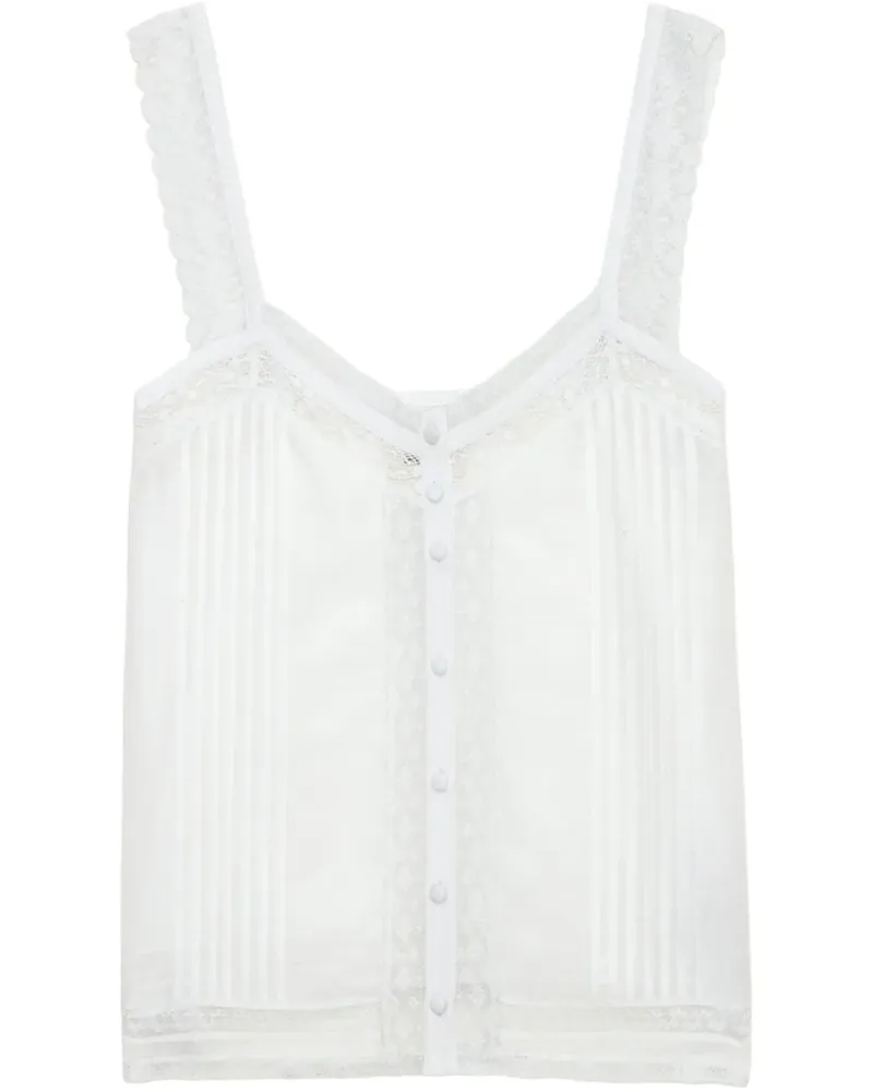 Zadig & Voltaire Celite Tanktop - Weiß Weiß