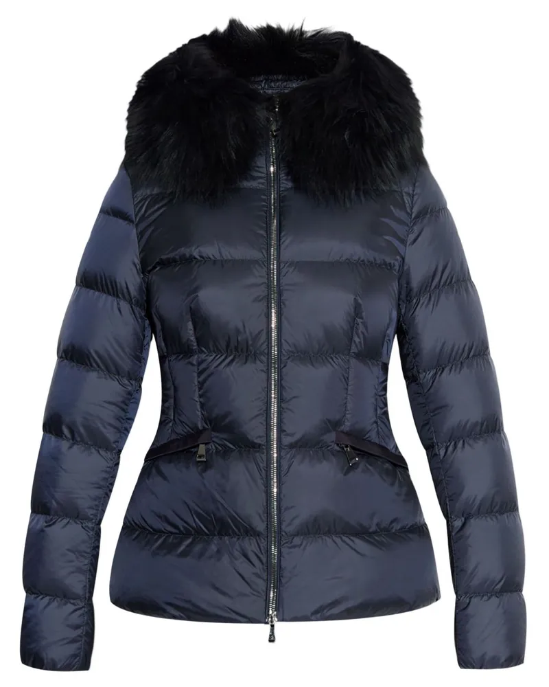 Moncler Kurze Boed Daunenjacke - Blau Blau