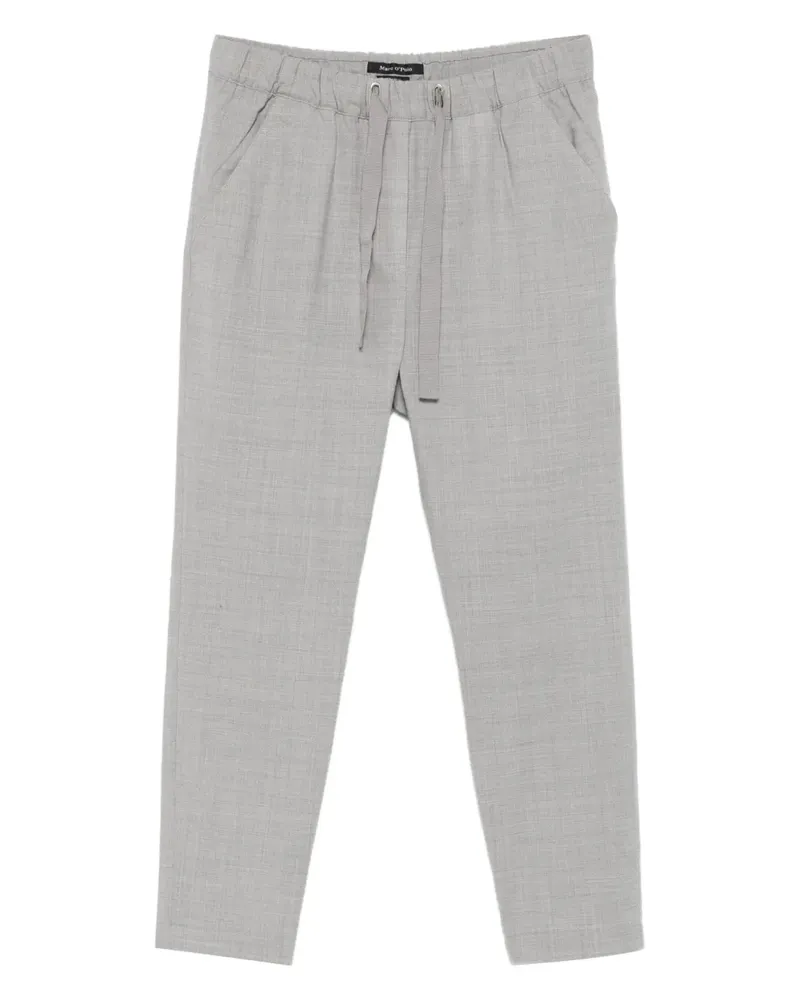 Marc O'Polo Hose mit Kordelzug - Grau Grau