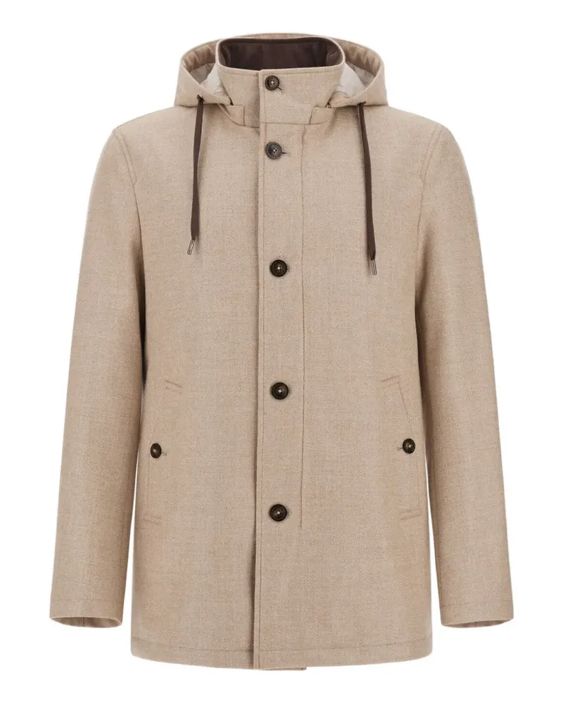 Herno Parka mit Kapuze - Nude Nude