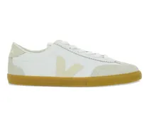 Sneakers mit Logo-Detail - Weiß