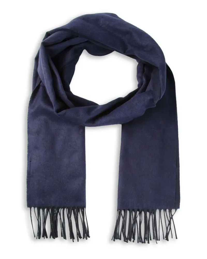 Gucci fringed scarf - Blau Blau
