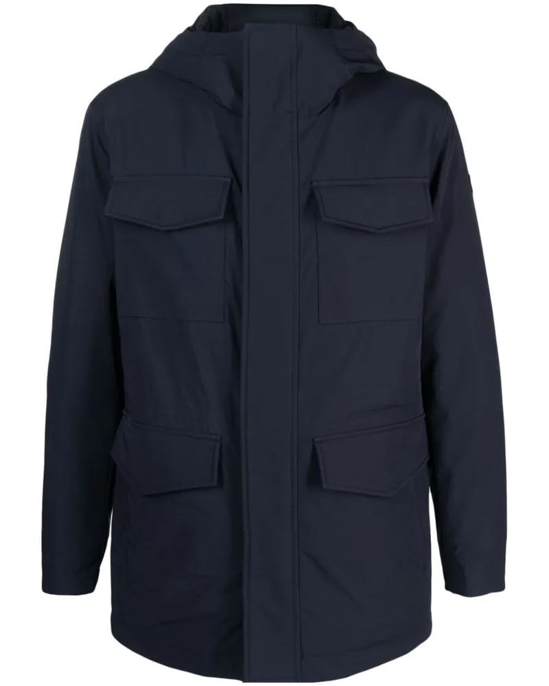 Paul & Shark Save the Sea Typhoon Utility-Jacke Blau