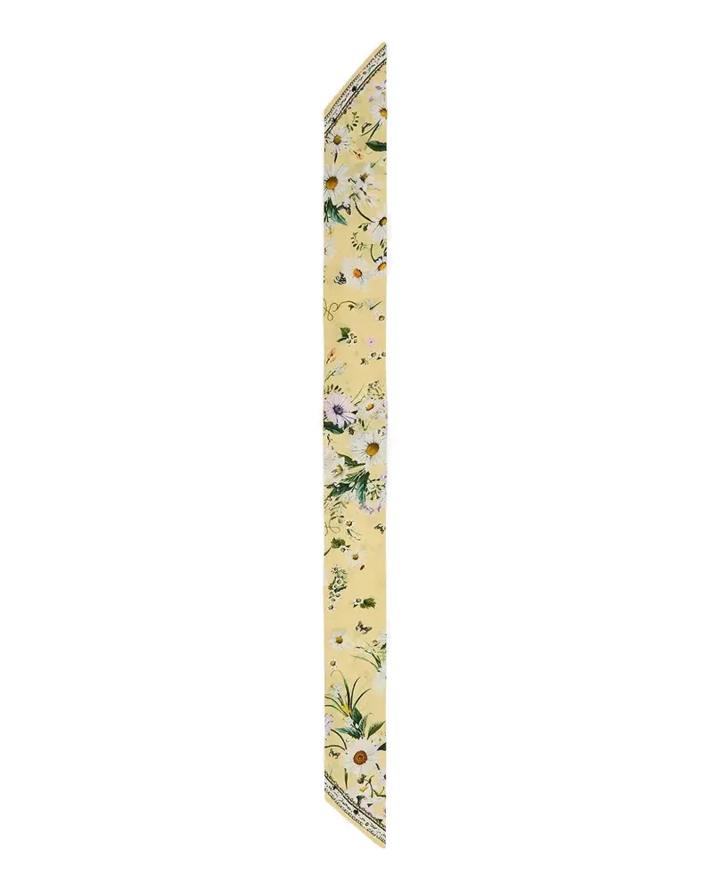 Camilla Daisy Chains floral scarf - Gelb Gelb