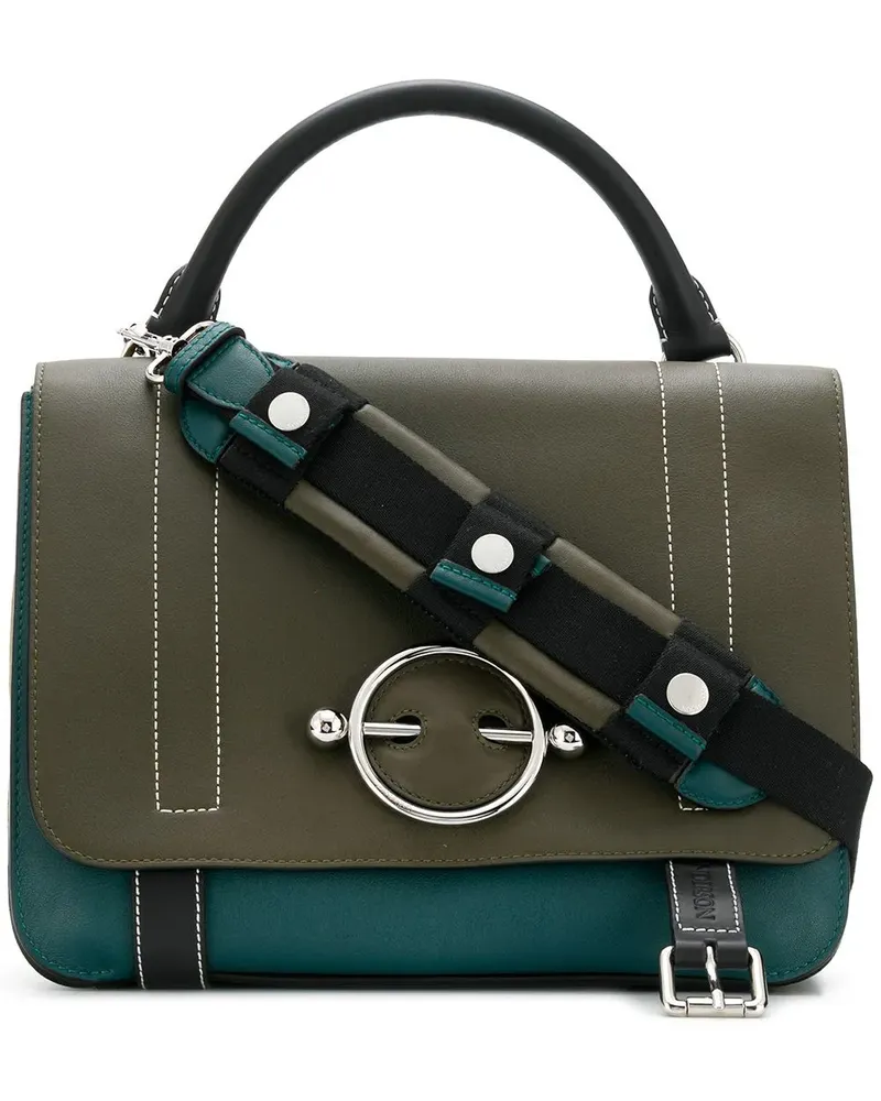 J.W.Anderson Handtasche mit Schild - Grün Grün
