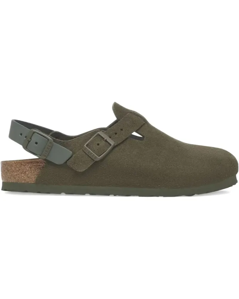 Birkenstock Tokio Clogs mit Schnalle - Grün Grün