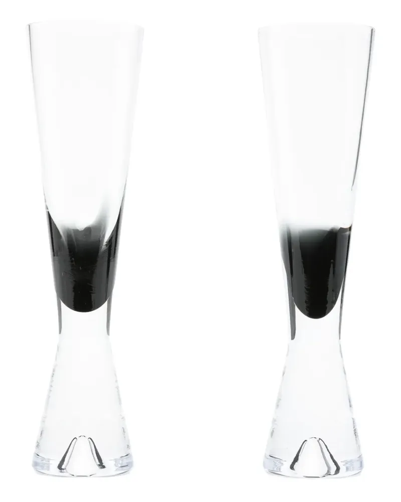 Tom Dixon Tank Champagnergläser (2er-Set) - Schwarz Schwarz