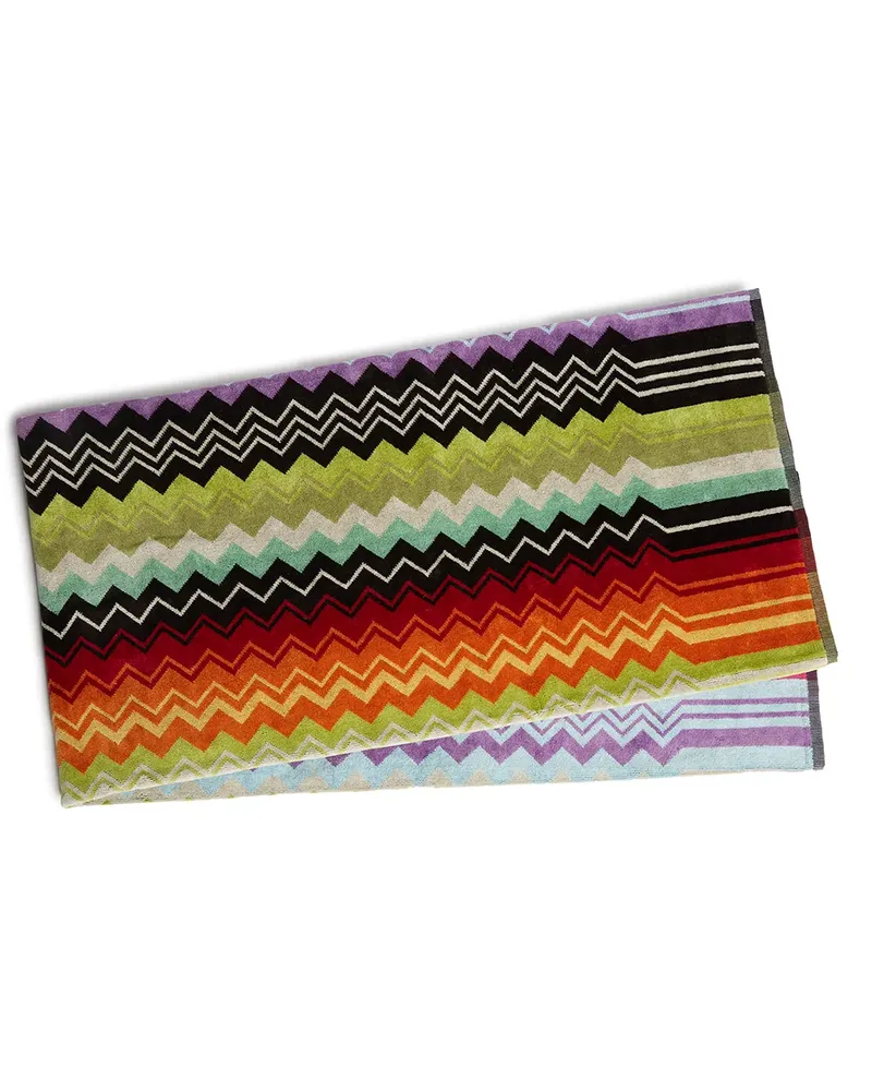 Missoni Home Giacomo Badetuch - Grün Grün