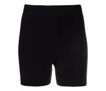 Gerippte Le Short Arancia Radlerhose - Schwarz