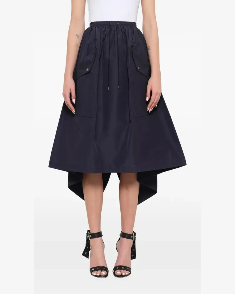 Kenzo Rock mit Klappentaschen - Blau Blau