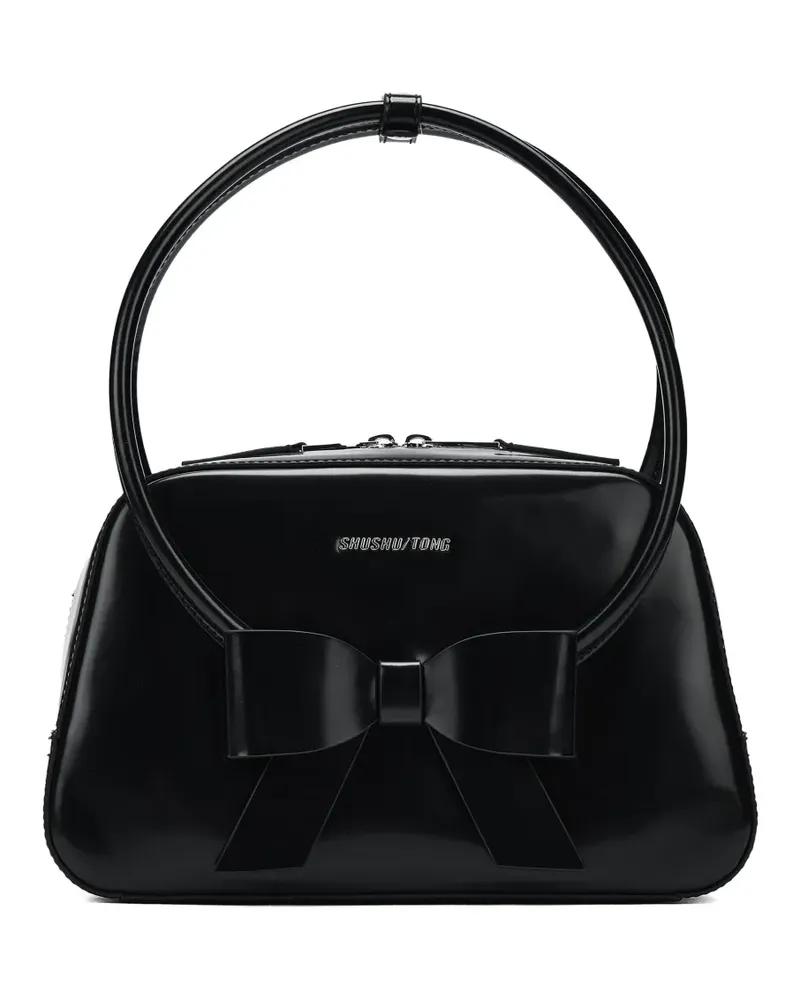 SHUSHU/TONG Handtasche mit Schleifendetail - Schwarz Schwarz