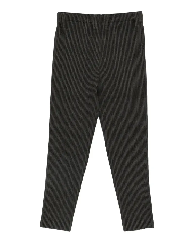 Issey Miyake pleated trousers - Grün Grün