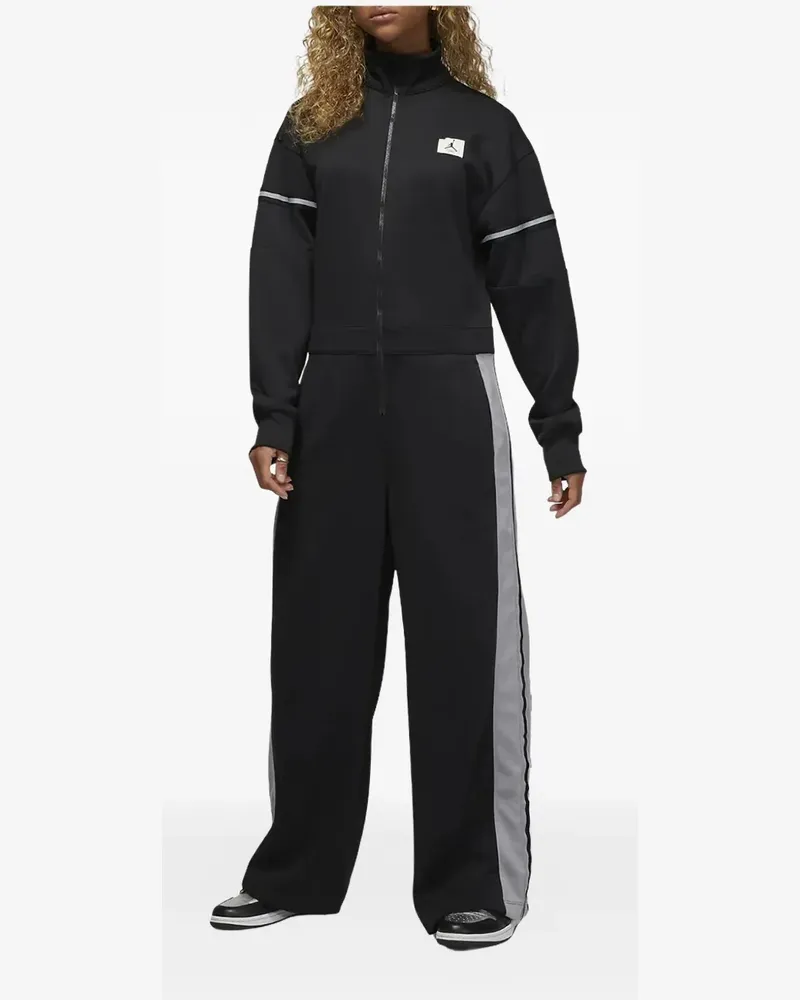 Nike Jumpsuit mit Logo-Detail - Schwarz Schwarz
