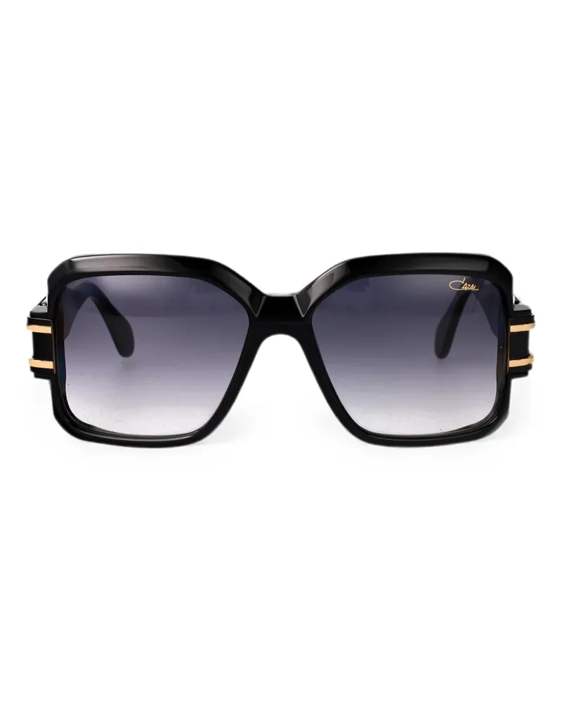 CAZAL Sonnenbrille mit eckigem Gestell - Schwarz Schwarz