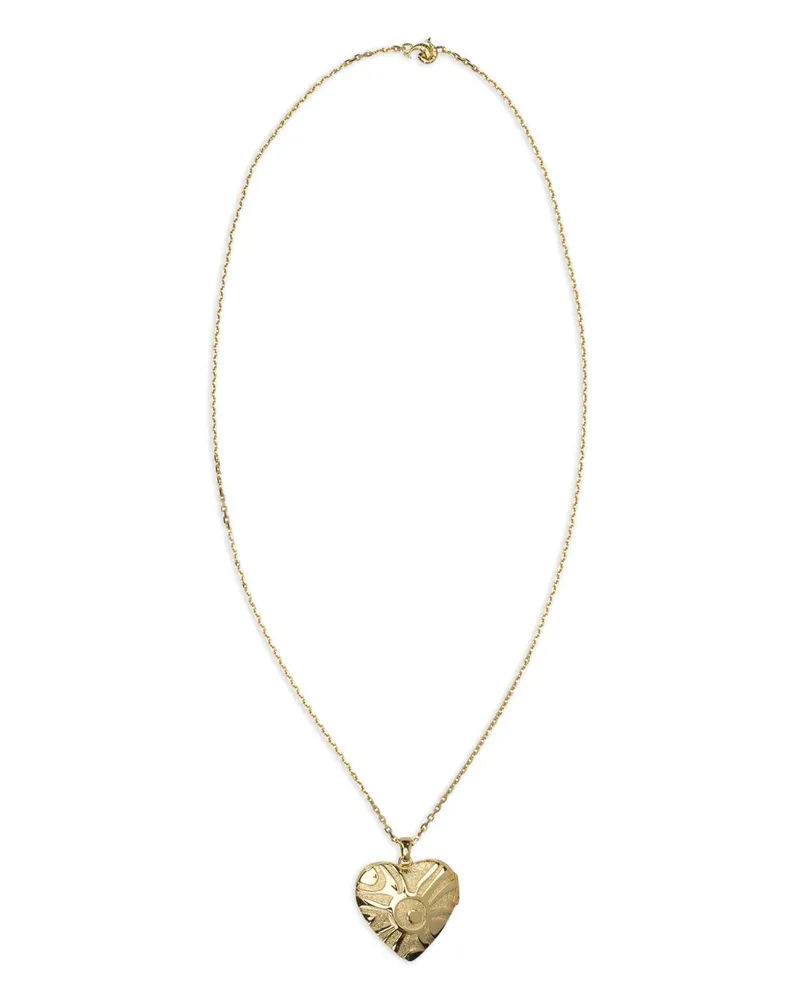 Emilio Pucci Halskette mit Herzanhänger - Gold Gold
