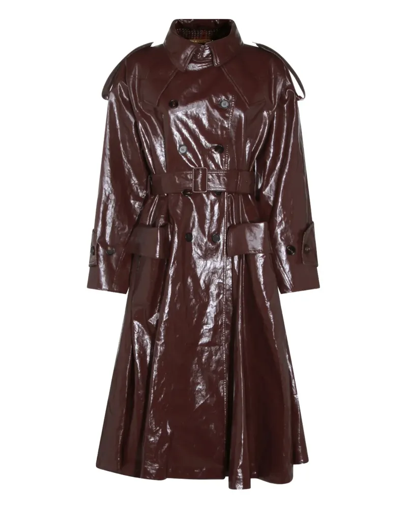 Chloé belted buttoned coat - Violett Violett