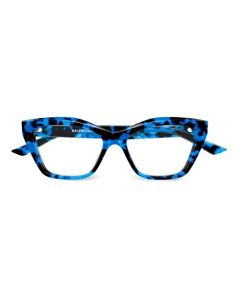 Balenciaga Cat-Eye-Brille - Blau Blau