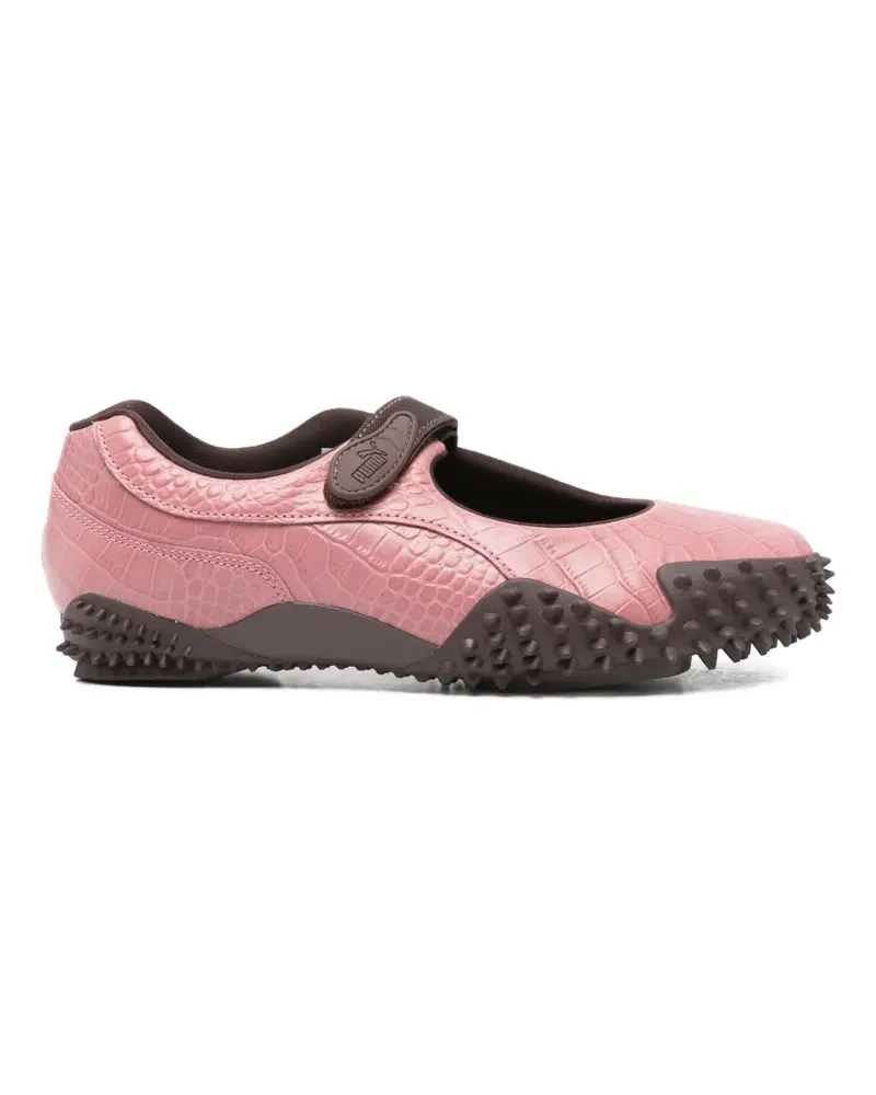 Puma Mostro Fey croc-effect sneakerinas - Rosa Rosa