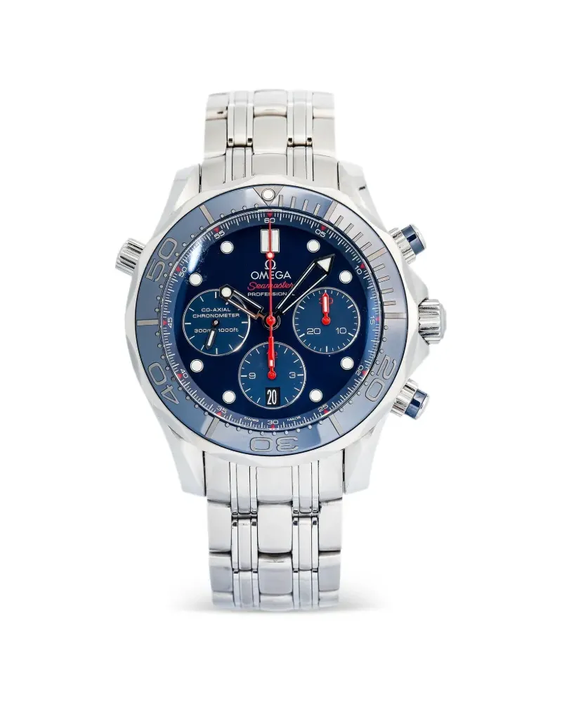 Omega Seamaster Armbanduhr 44mm - Blau Blau