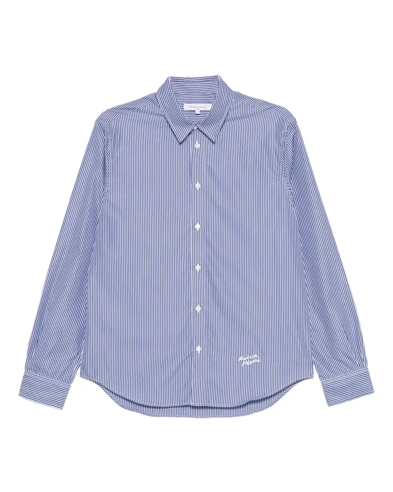 Kitsuné striped shirt - Blau Blau