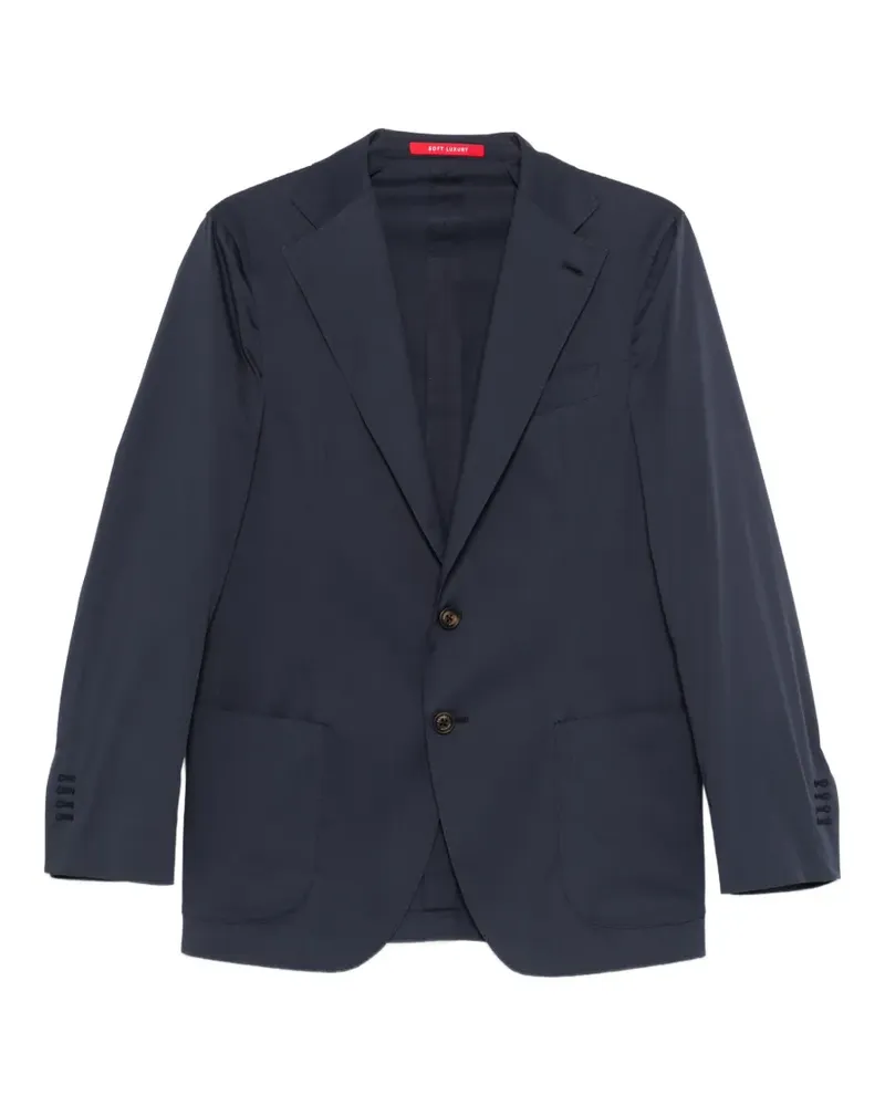 Bagnoli Sartoria Napoli Sakko mit zwei Knöpfen - Blau Blau