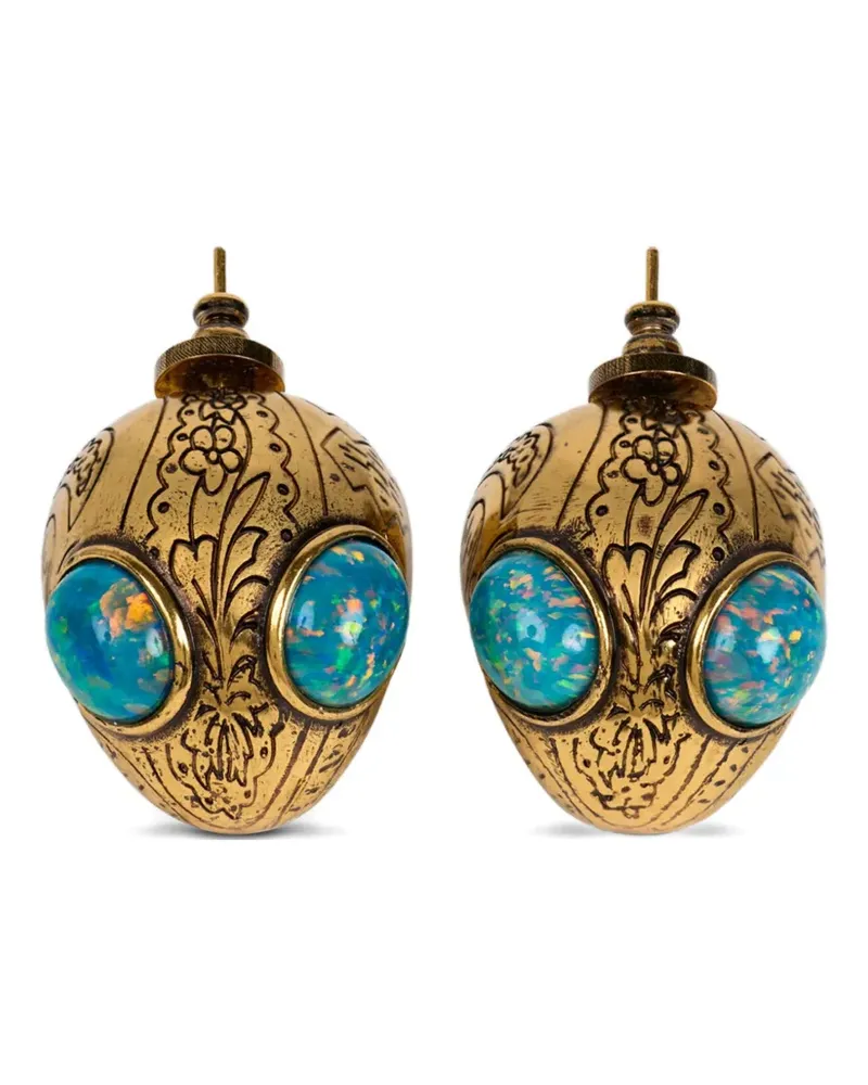 Etro Ohrringe mit Opal - Gold Gold