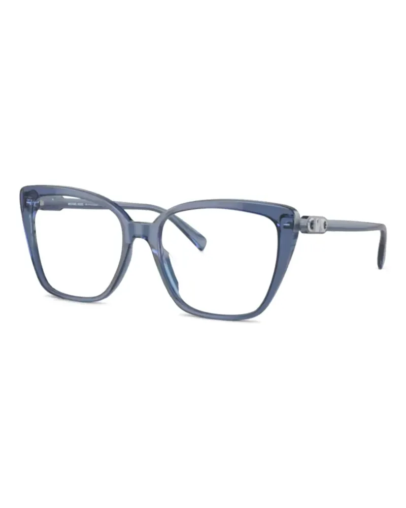 Michael Kors Brille im Cat-Eye-Design - Blau Blau