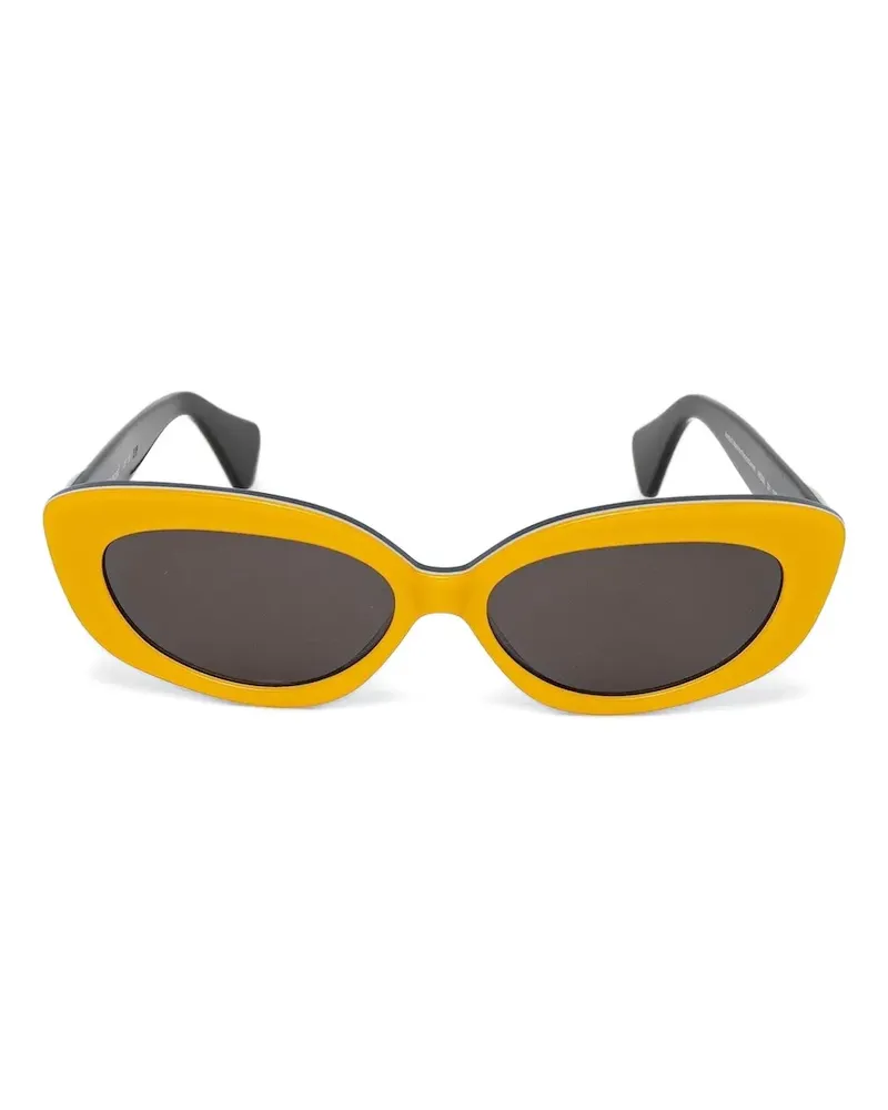 Vivienne Westwood Sonnenbrille mit Cat-Eye-Gestell - Gelb Gelb