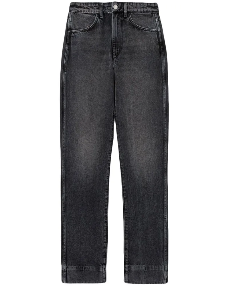 RE/DONE 70s Jeans mit geradem Bein - Schwarz Schwarz