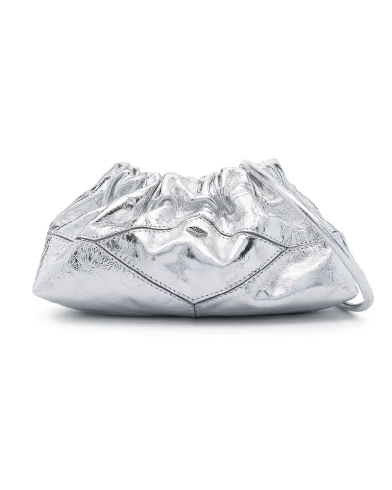 ba&sh June Schultertasche - Silber Silber