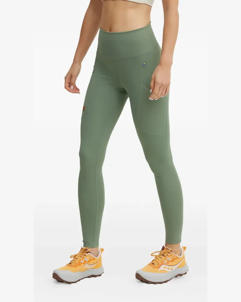 Fjäll Räven Abisko Leggings mit Tasche - Grün Grün