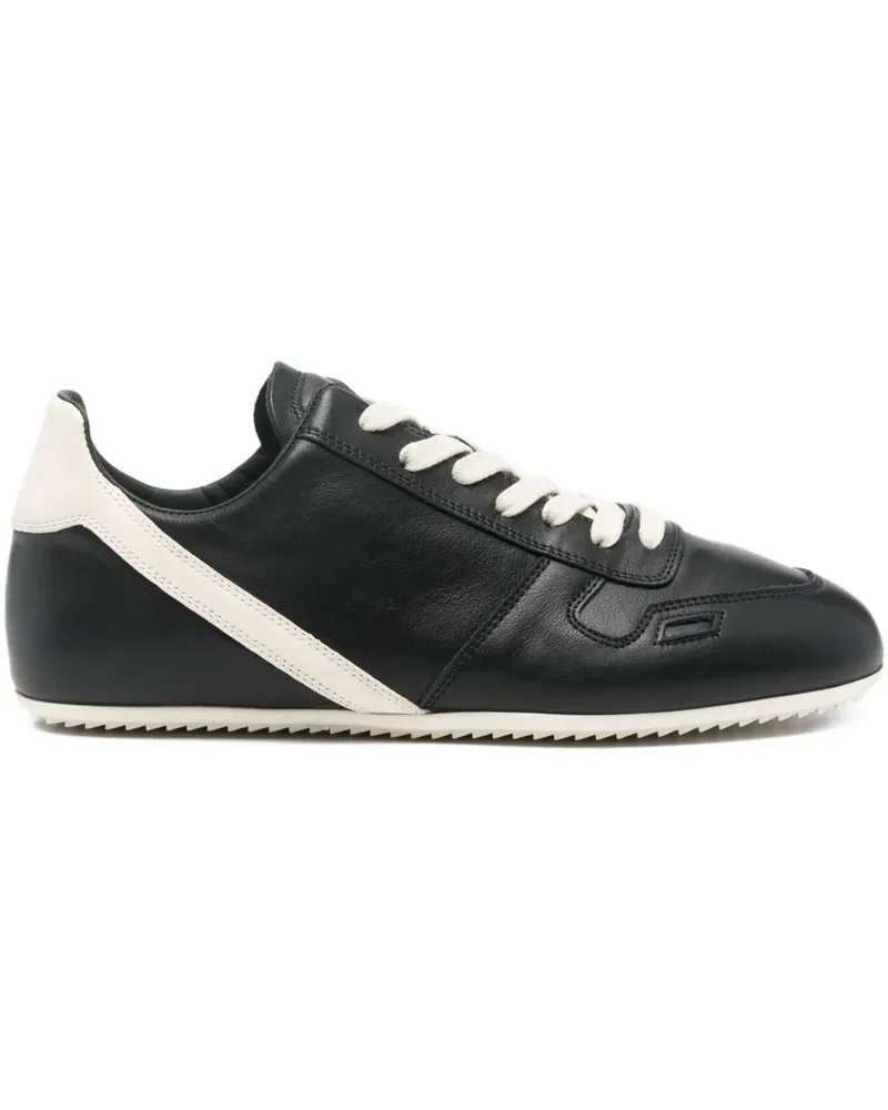 Rick Owens Sneakers aus Leder - Schwarz Schwarz