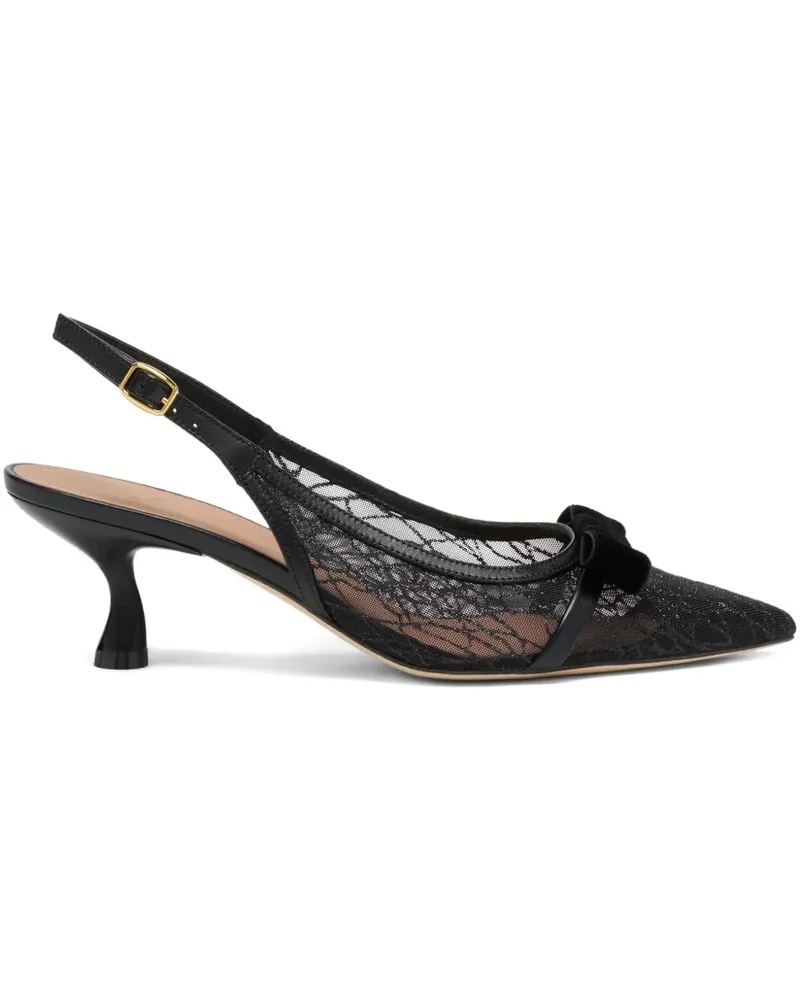 Malone Souliers Jama Slingback-Pumps 45mm - Schwarz Schwarz