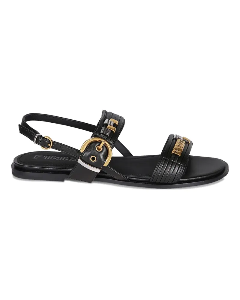 Pinko buckle-strap sandals - Schwarz Schwarz