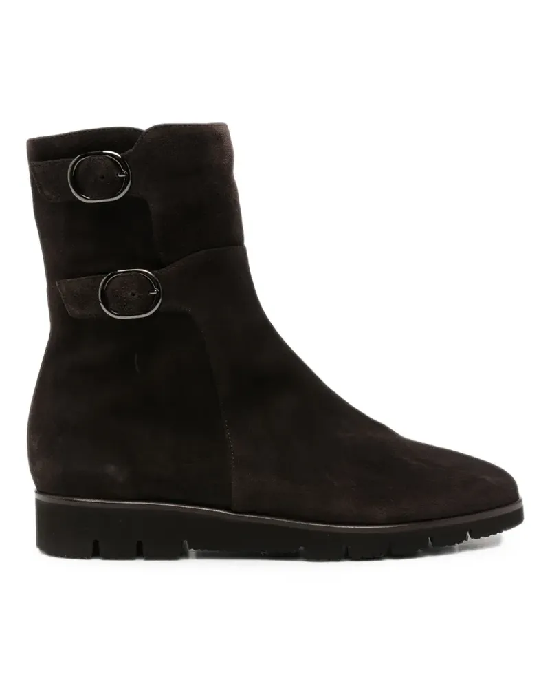 Truman's Shoes 9879 suede ankle boots - Braun Braun