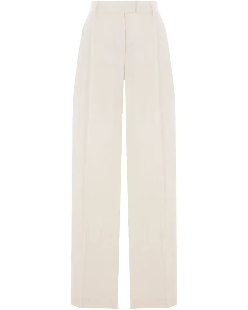 Brunello Cucinelli Weite Hose mit Monili-Kette - Nude Nude