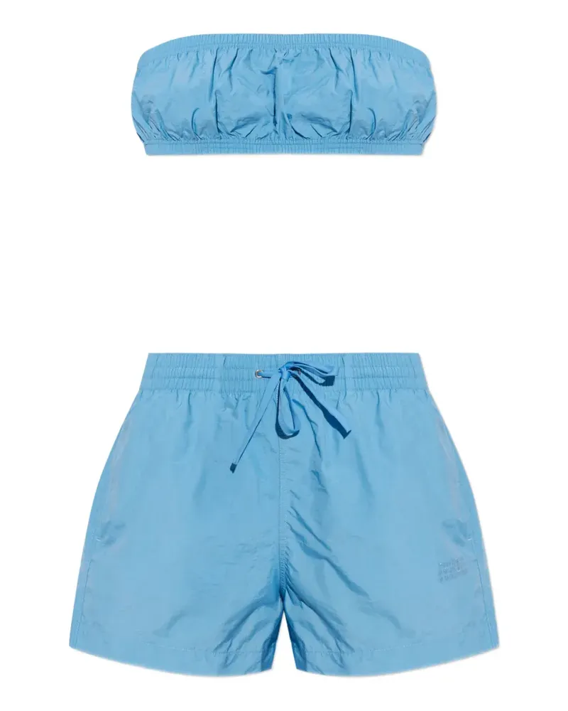 Maison Margiela drawstring-waist shorts - Blau Blau