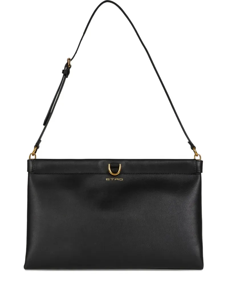 Etro Mittelgroße TALK Clutch - Schwarz Schwarz