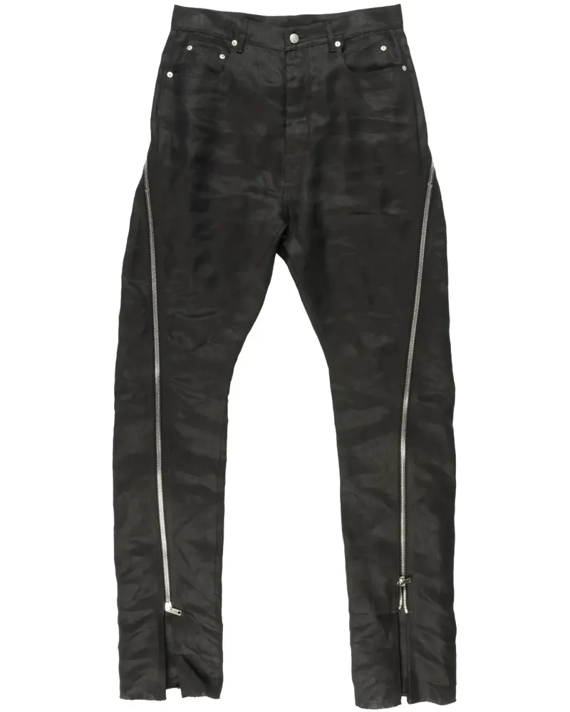 Rick Owens Bolan Banana Jeans - Schwarz Schwarz