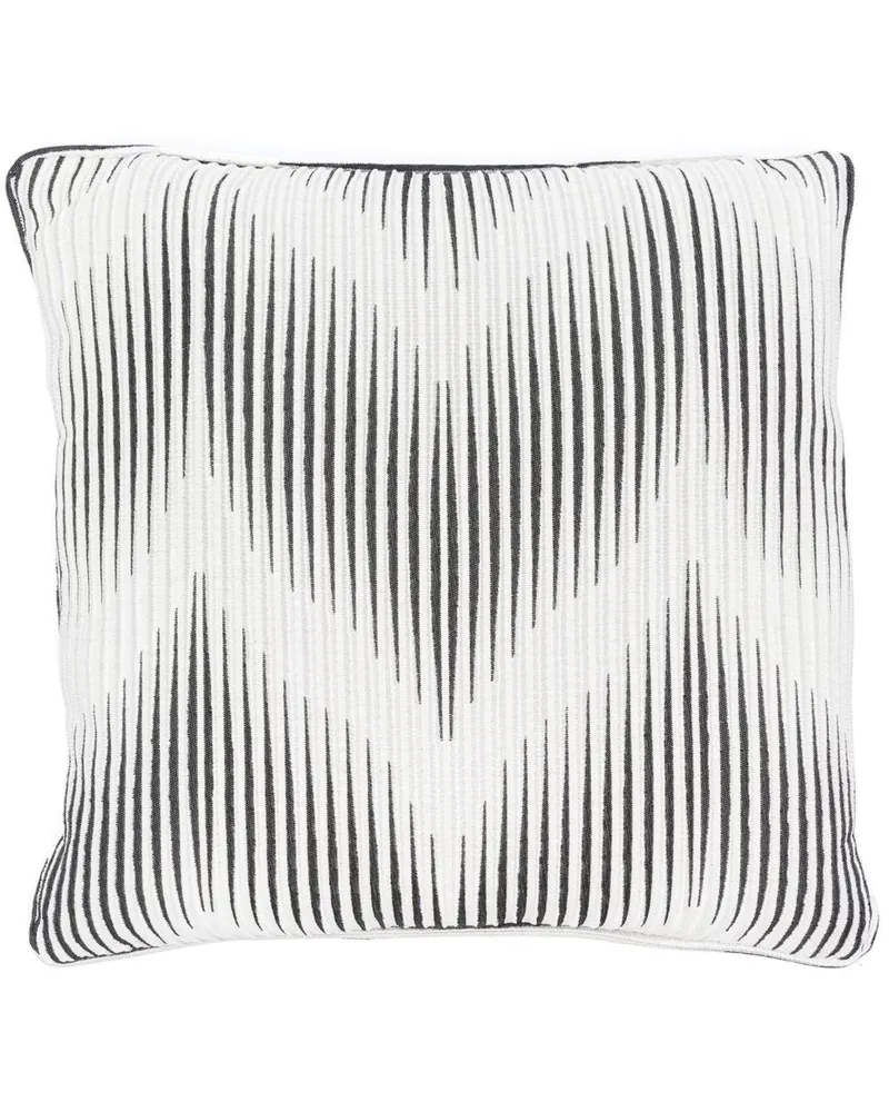 Missoni Home Gestreiftes Ande Kissen - Grau Grau