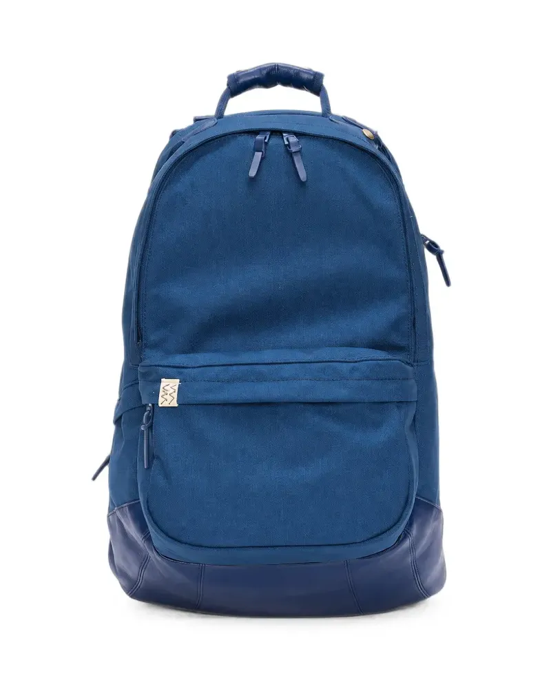 Visvim Cordura zip-up backpack - Blau Blau