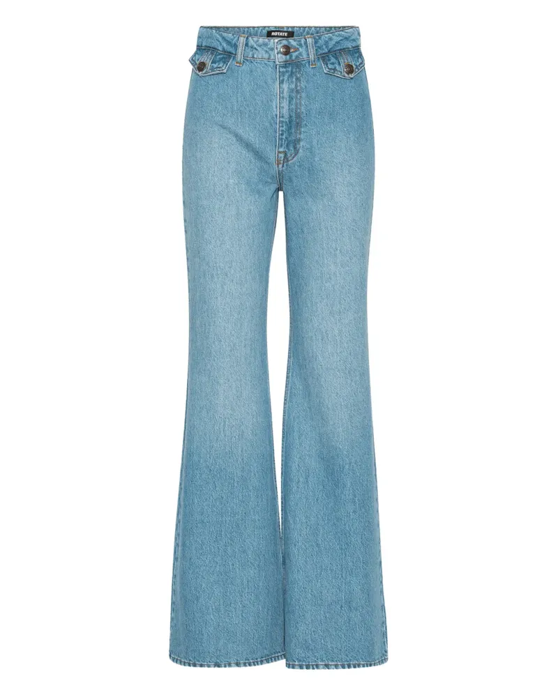 ROTATE Birger Christensen belt-loops jeans - Blau Blau