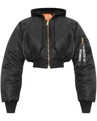 VETEMENTS Cropped-Bomberjacke Schwarz