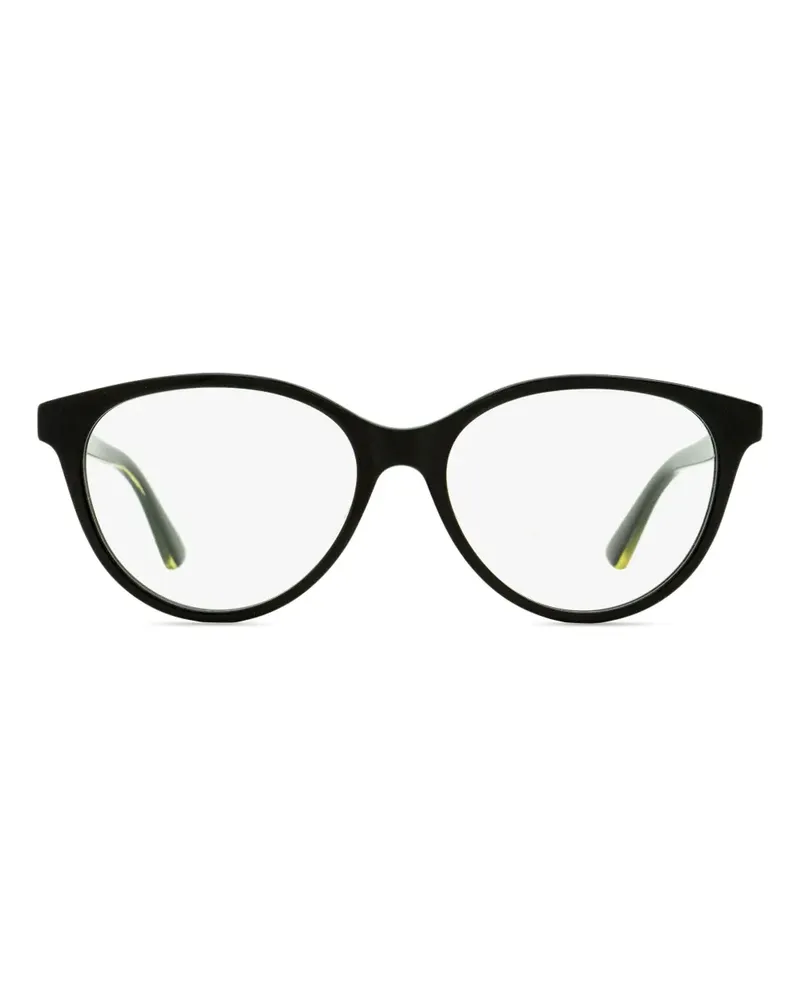 Gucci Cat-Eye-Brille - Schwarz Schwarz