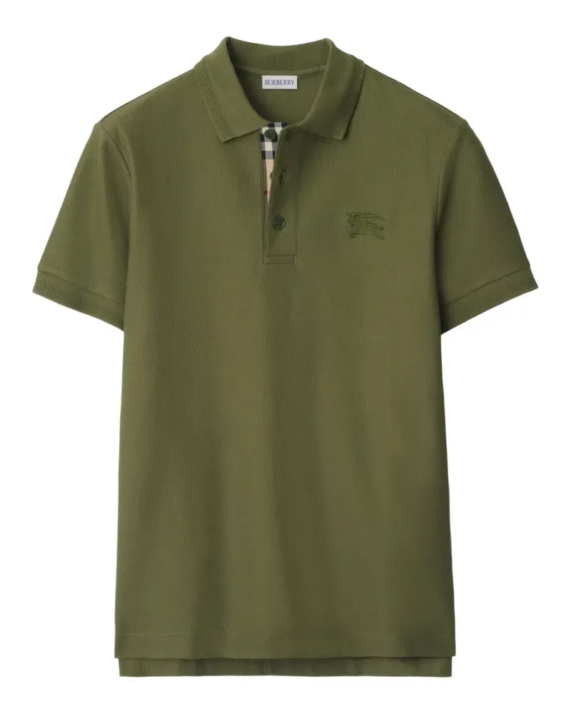 Burberry cotton polo shirt - Grün Grün