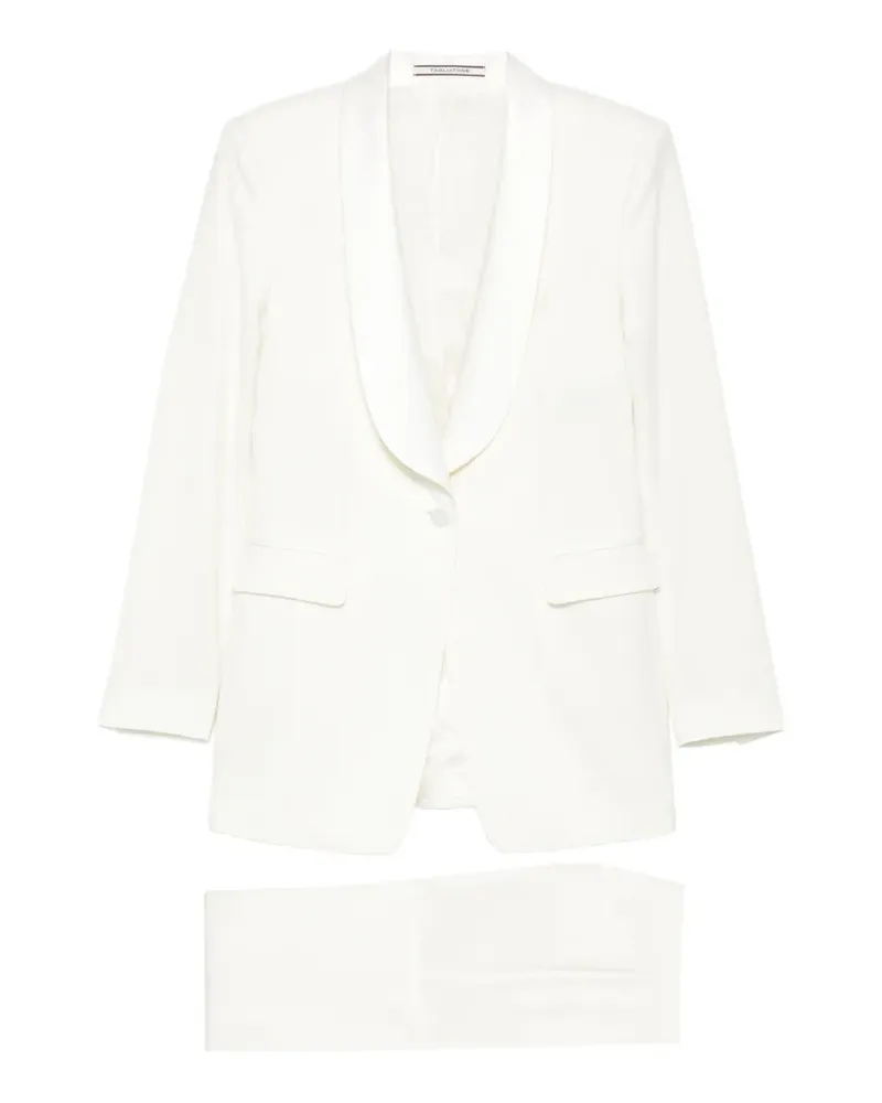 Tagliatore shawl-collar suit - Nude Nude