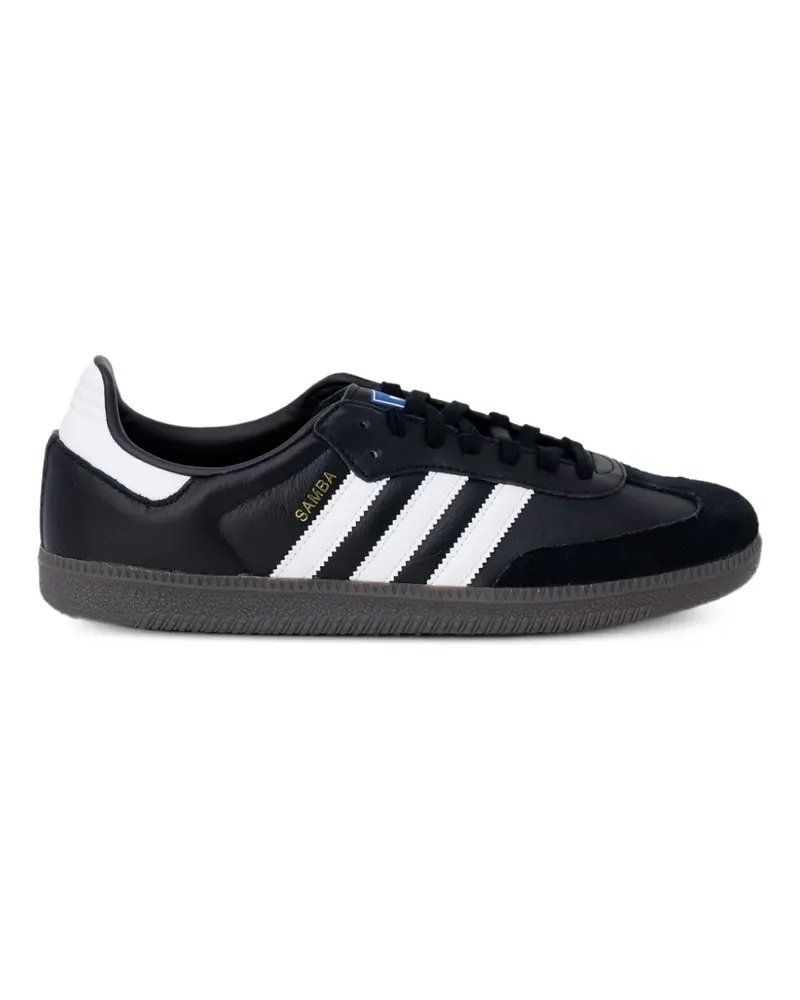adidas Samba Sneakers mit Schnürung - Schwarz Schwarz