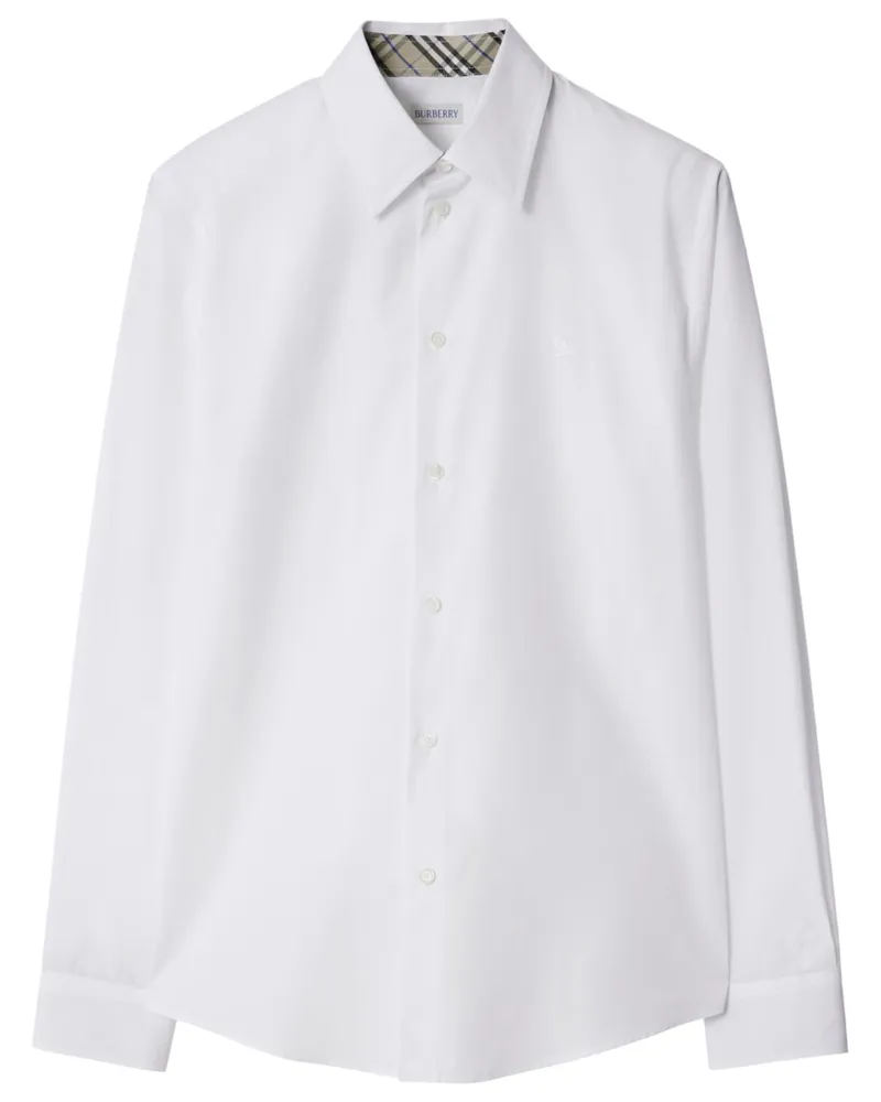 Burberry Klassisches Hemd - Weiß Weiß