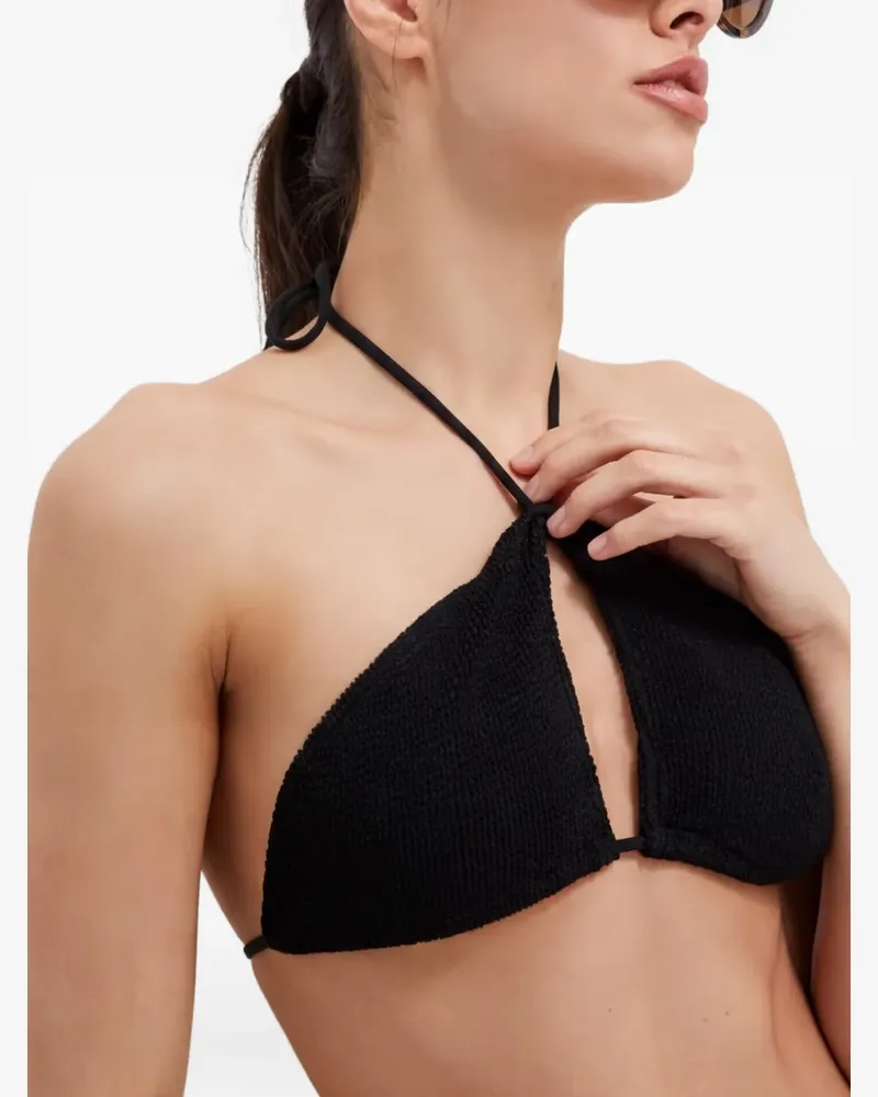 bond-eye YASMINE Oberteil mit Cut-Out - Schwarz Schwarz