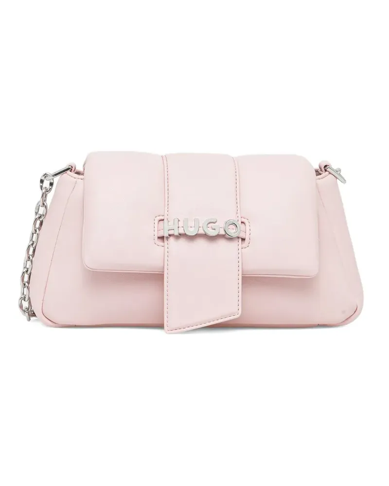 HUGO BOSS Schultertasche mit Kettenriemen - Rosa Rosa